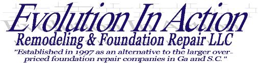 Evolution In Action Crawl Space Foundation Repair Atlanta, Charleston, Savannah, Ga & SC